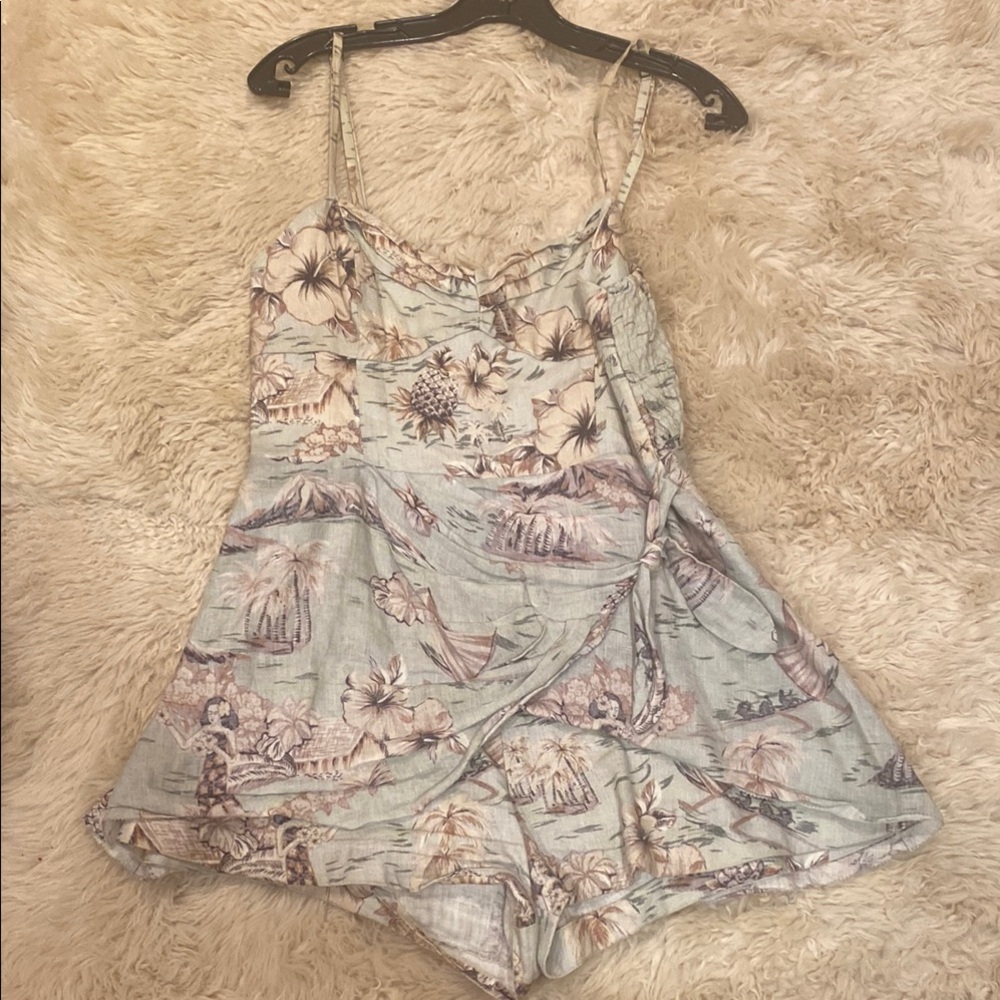 Zimmermann Tropical Print Women's Romper
